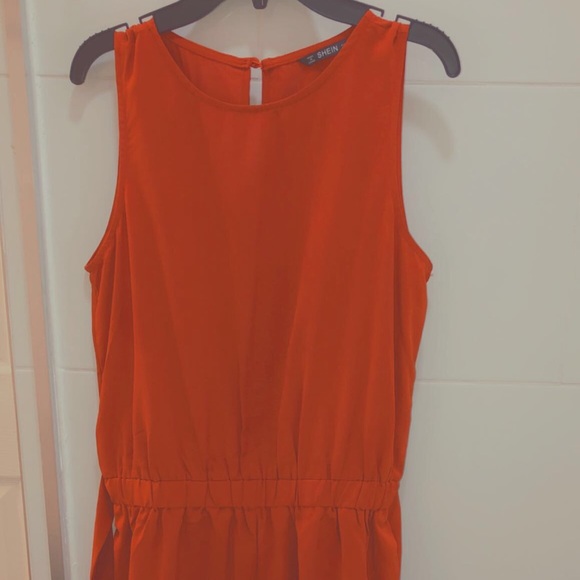 SHEIN Rust Colored Romper